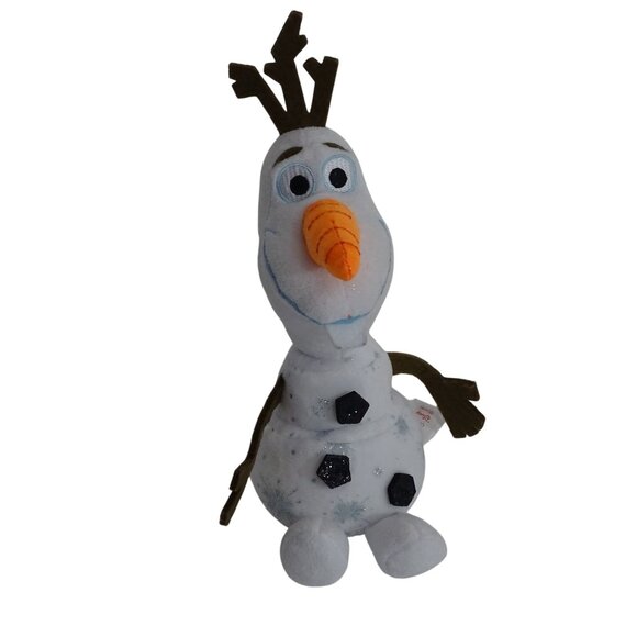 2019 Disney Ty Sparkle Olaf  Stuffed Animal Plush Soft Toy 6.5 in NO Hang Tags - Picture 1 of 9